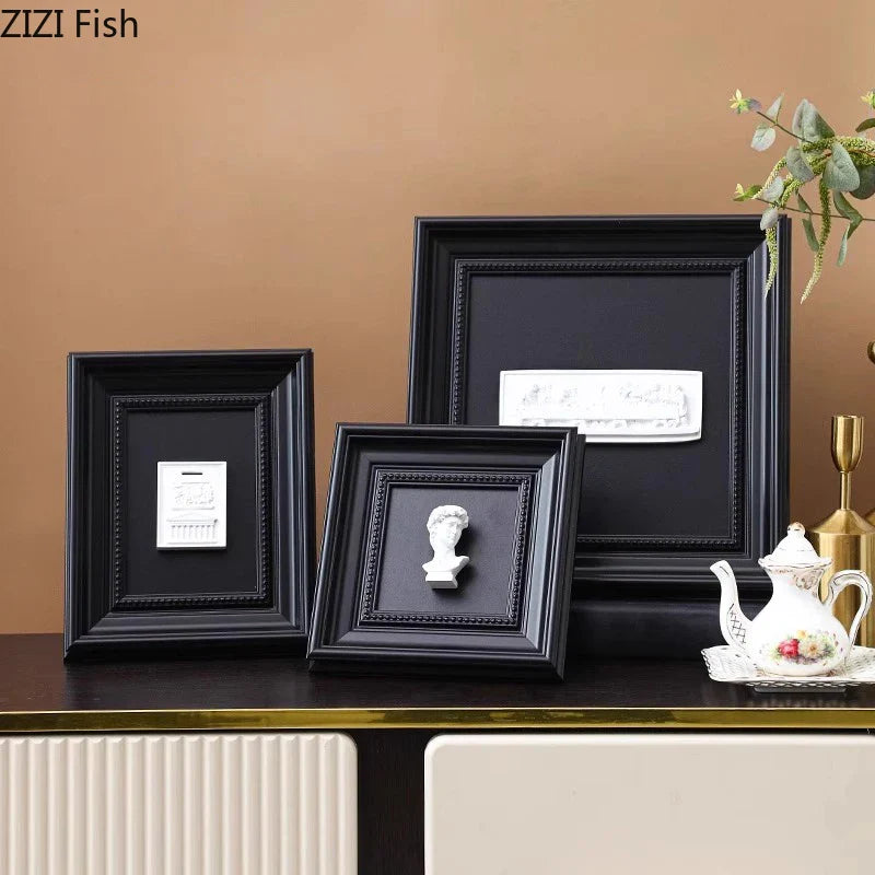 Venus Figure Plaster Statue Wall Ornament by Afralia™ for Living Room Decoration