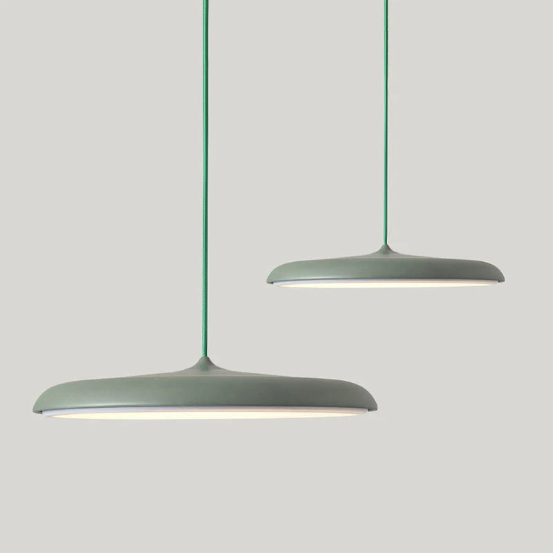 Afralia™ UFO Metal Pendant Light Modern Design for Kitchen Living Room