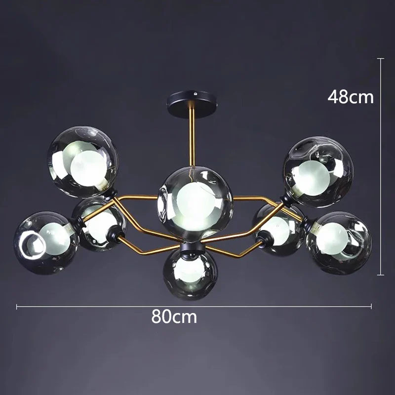 Afralia™ LED Pendant Light Chandeliers for Modern Home Decor & Dining Room Lighting