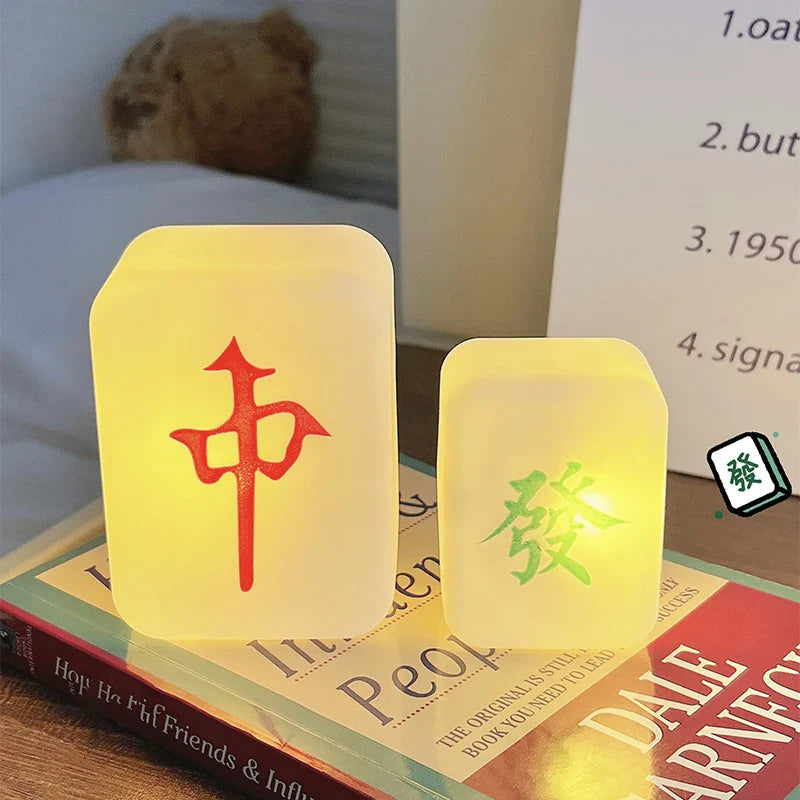 Afralia™ Mahjong Night Light | LED Soft Light Sleep Aid for Eye Protection