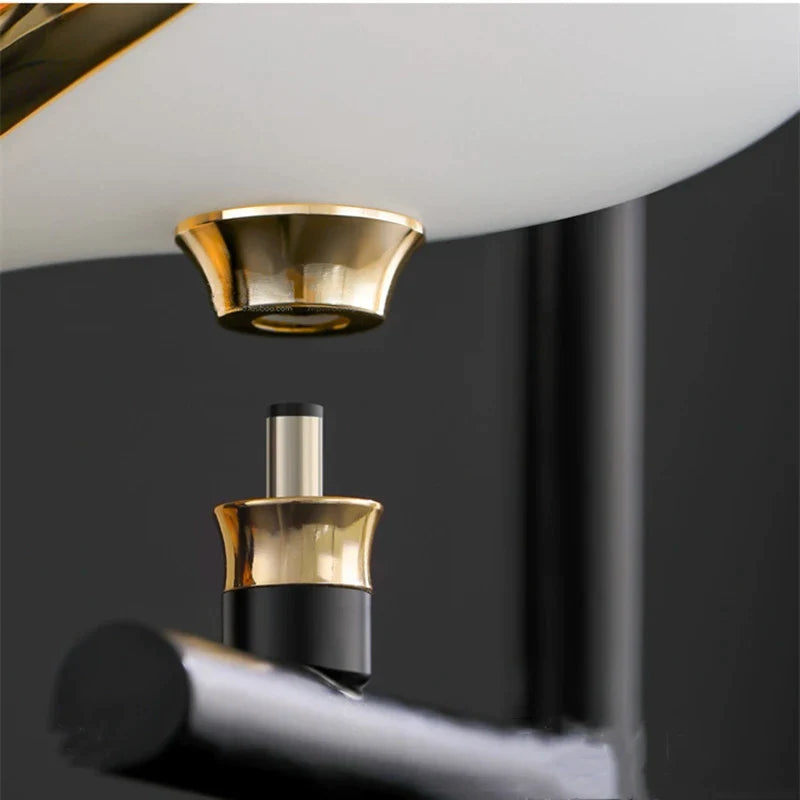 Afralia™ Magpie Bird Floor Lamp: Gold Acrylic Light for Bedroom, Living Room, Hallway