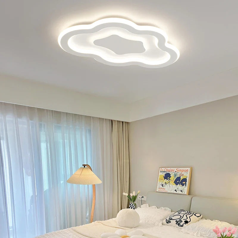 Afralia™ Cloud Chandelier Nordic Modern Living Room Ceiling Lamp