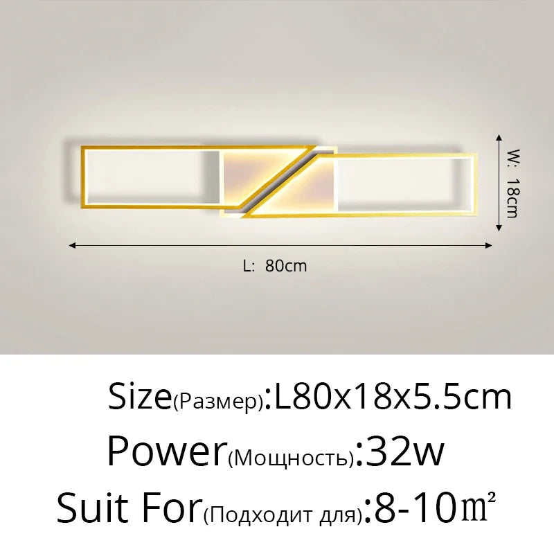 Afralia™ LED Ceiling Light: Modern Fixture for Living Room, Kitchen & Hallway Lighting