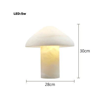 Afralia™ Marble Element Table Lamp - Indoor Desk Light for Bedroom, Study & Home Decor