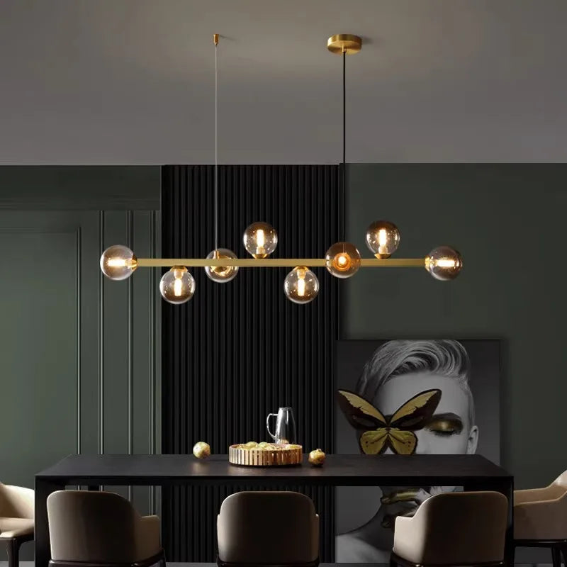 Afralia™ LED Pendant Chandeliers for Modern Living and Dining Room Lighting