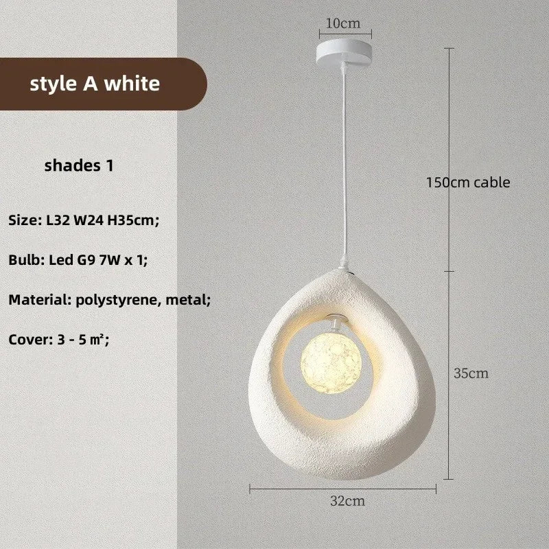 Afralia™ LED Pendant Chandelier for Dining Room Home Decor Lighting Fixture