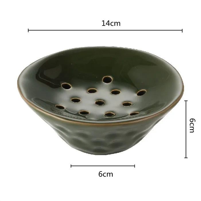 Afralia™ Lotus Root Clay Bowl Flower Vase Terrarium Home Decor