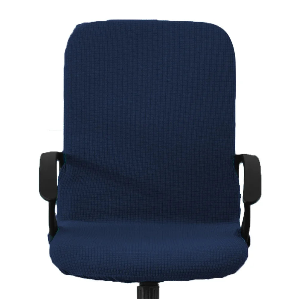 Afralia™ Solid High Armchair Cover Elastic Accent Seat for Home Office