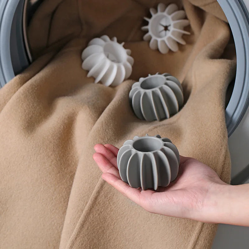 Afralia™ Eco-Friendly Laundry Washing Ball for Clothes, Hair, Decontamination, Anti-Winding, 10-Piece Set