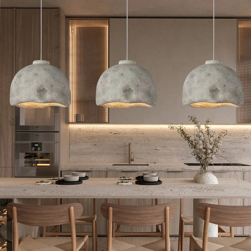 Afralia™ Loft Wabi Sabi LED Chandelier - Nordic Minimalist Pendant Light Fixtures