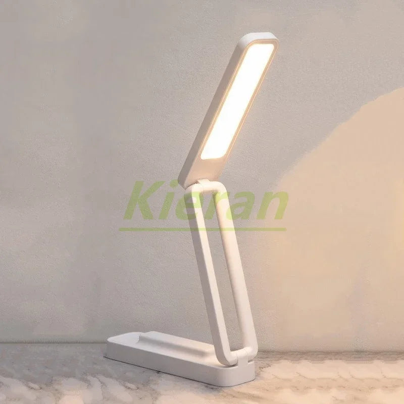 Afralia™ Portable LED Desk Lamp | Adjustable & Foldable Design | Touch Control & USB Charging