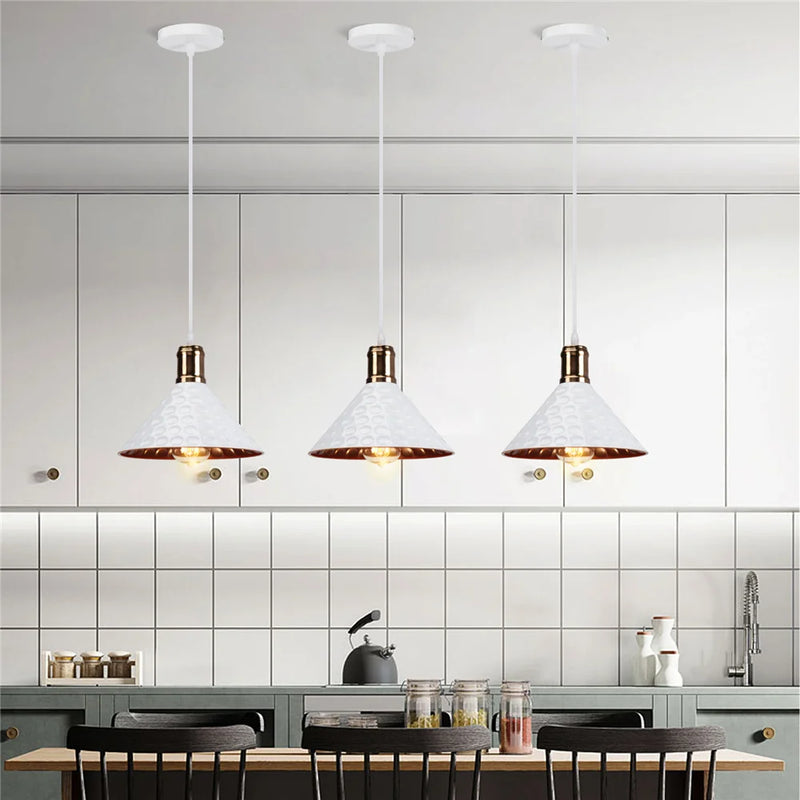 Afralia™ Industrial Retro Pendant Lamp for Dining, Bar, Bedroom - Creative Chandeliers