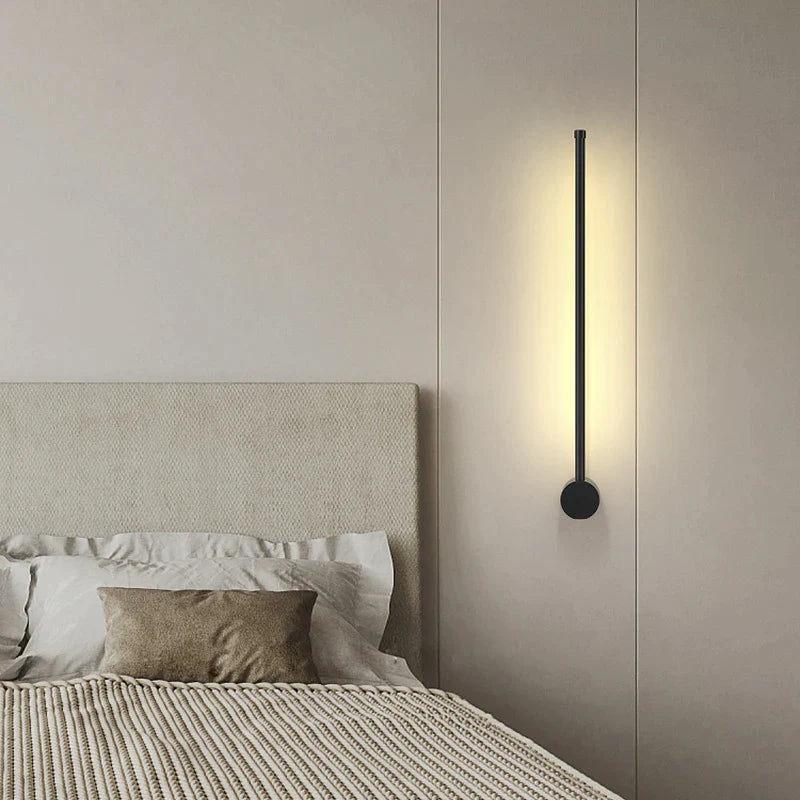 Afralia™ Modern Minimalist Wall Lamp - Nordic Fashion Strip Lamp for Bedroom, Living Room, Aisle