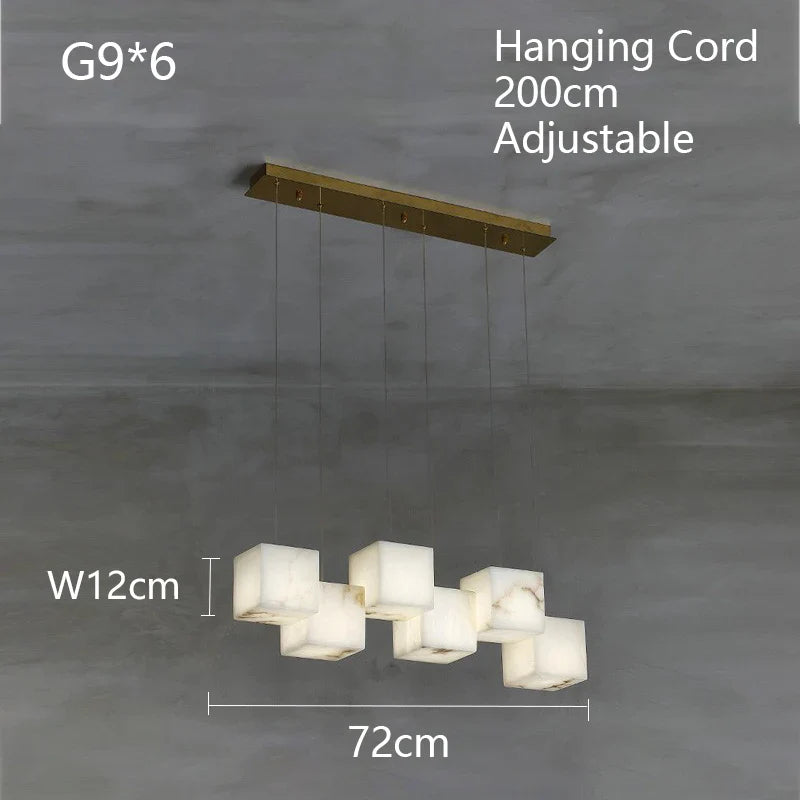 Afralia™ Golden Lucite Staircase Pendant Light, Elegant Living Room Ceiling Decor