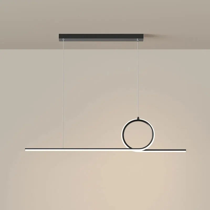 Afralia™ Nordic 120cm LED Pendant Chandelier for Dining Room and Kitchen