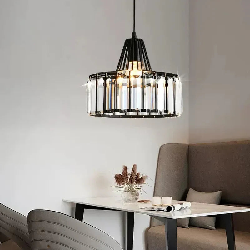 Afralia™ Modern Nordic Glass Chandelier for Kitchen Island Dining Room Lighting Fixtures