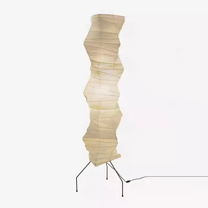Afralia™ Akari Noguchi Floor Lamp LED E27 Rice Paper Standing Art Decor Living Room