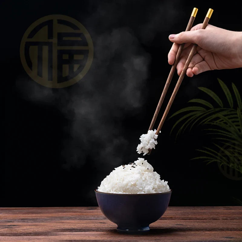 Afralia™ Chicken-wing Wood Chopsticks Set • High Grade Reusable Tableware