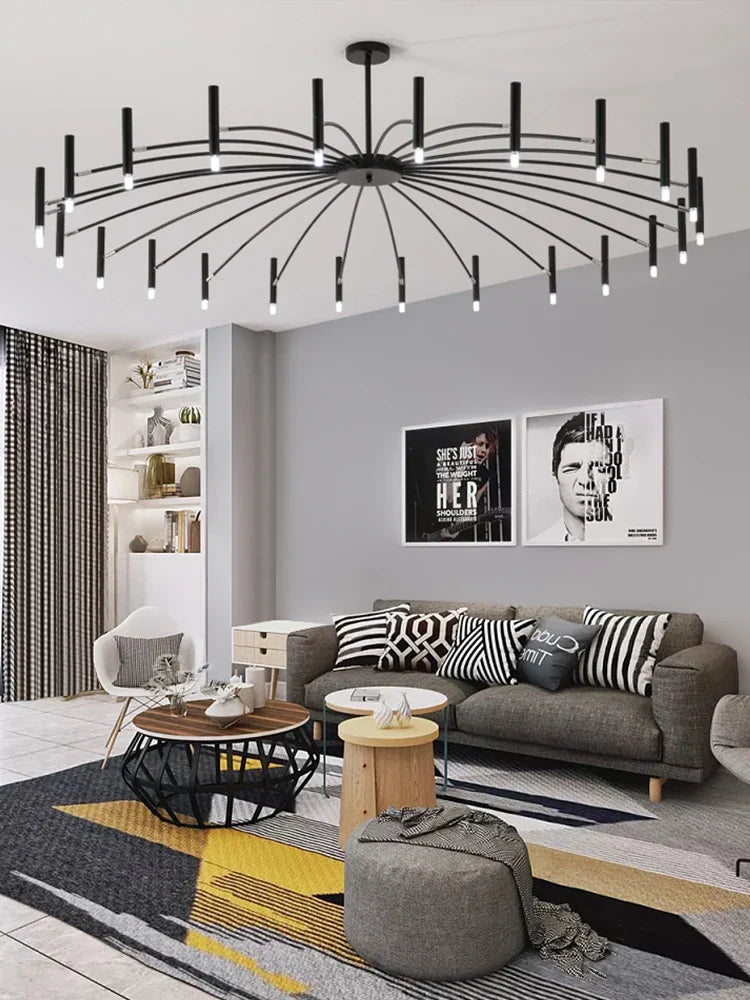 Nordic Villa Chandelier Pendant Lights for Home Decor by Afralia™
