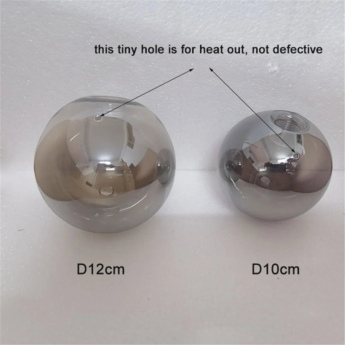 Afralia™ Glass Shade Replacement for Screw Thread Socket in Various Colors