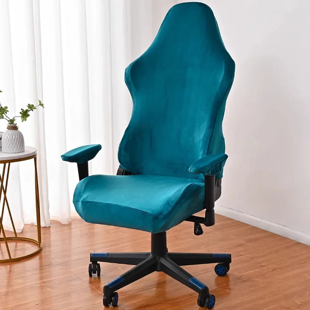 Afralia™ Velvet High Back Chair Cover: Stylish, Elastic, and Comfortable Seat Case