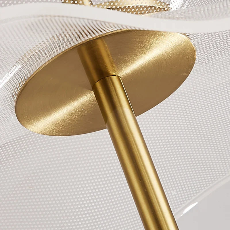 Afralia™ Lotus Leaf Pendant Light, LED Chandelier for Restaurant and Bedroom
