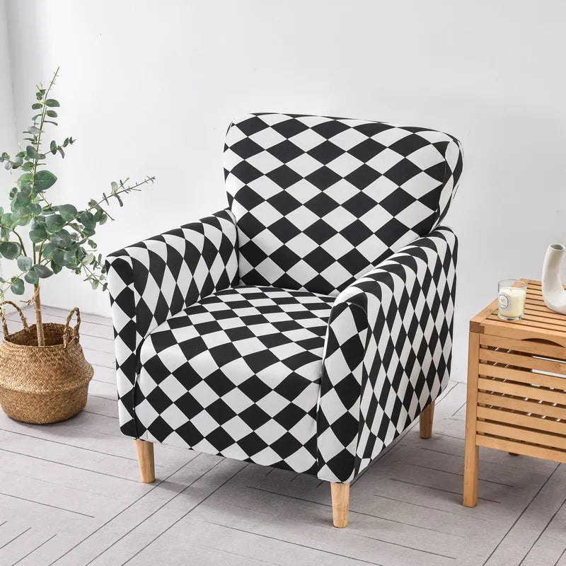 Afralia™ Accent Chair Cover Slipcovers | Stretch Sofa Couch Case