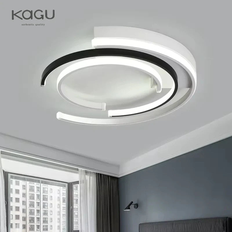 Afralia™ Modern LED Ceiling Light for Aisle, Living Room, Bedroom, Dining Room