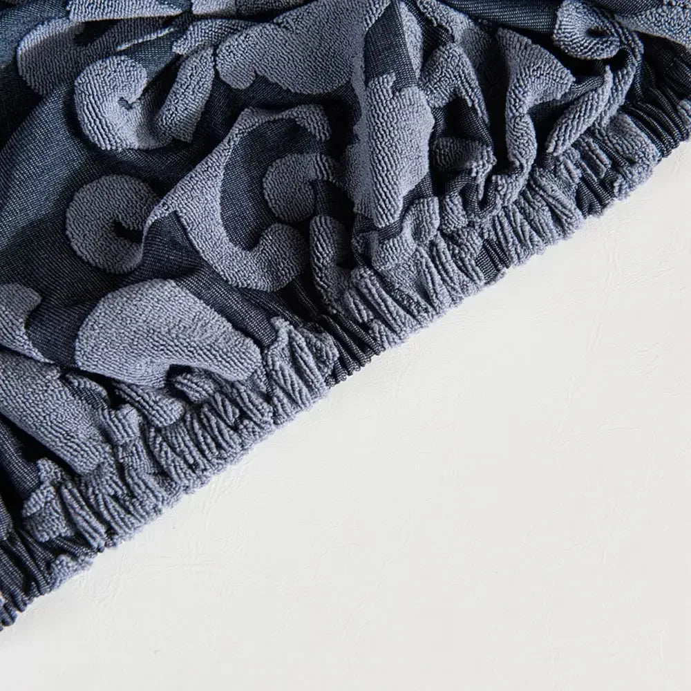 Afralia™ 3D Embossed Print Spandex Chair Cover Slipcovers - Stretch, Elegant, Durable