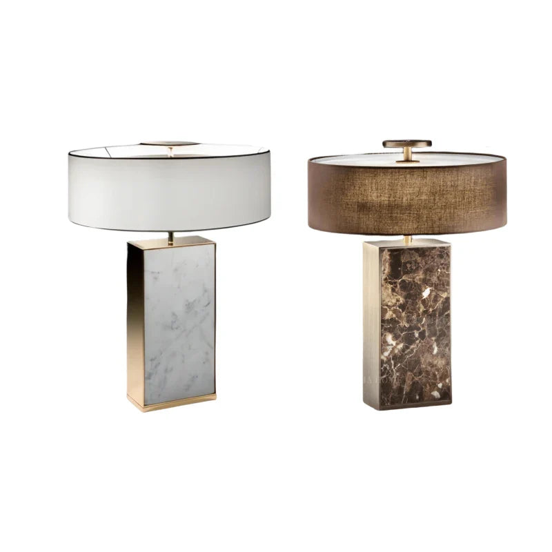 Afralia™ Marble Table Lamps: High-End LED Luxury Desk Lights for Home Decor