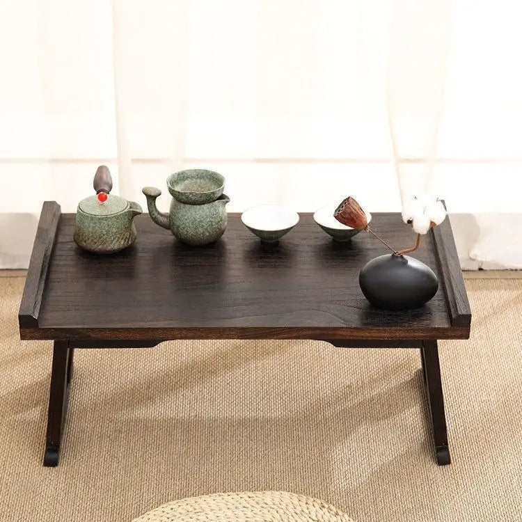 Afralia™ Antique Chinese Style Solid Wood Table for Hanfu Shoots & Tea Time