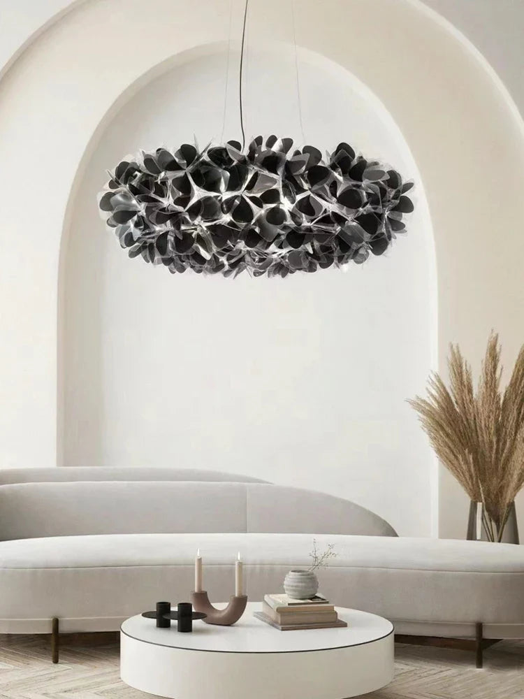 Afralia™ Petal Lustre LED Chandelier: Nordic Style Ceiling Light Fixture for Home Decor