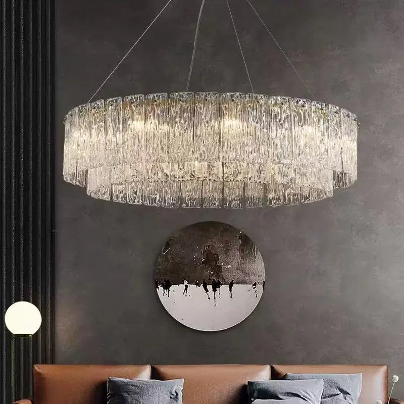 Afralia™ Modern Glass Pendant Light | Luxurious Home Decor & LED Lighting Fixture