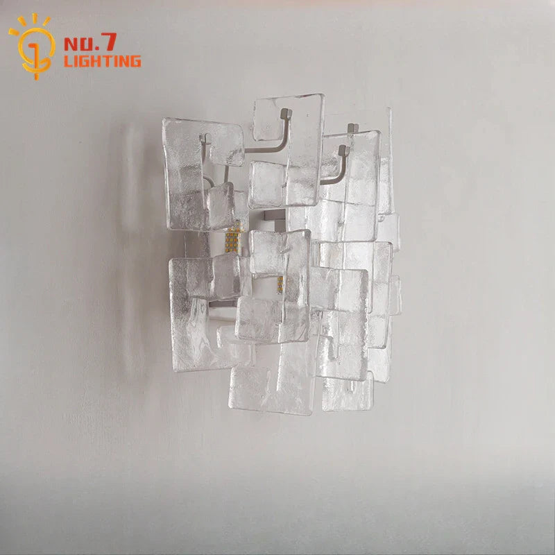 Afralia™ Medieval Glass Wall Lamp: LED G9 French Design Art Decor for Bedroom & Studio