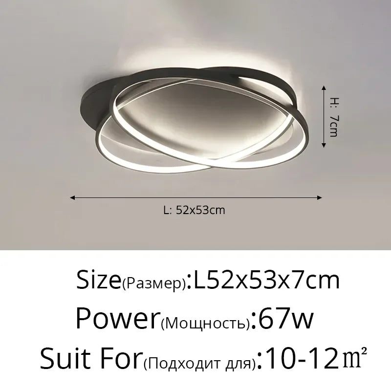 Afralia™ Dimmable Ceiling Chandeliers for Living Bedroom Dining Room Lighting