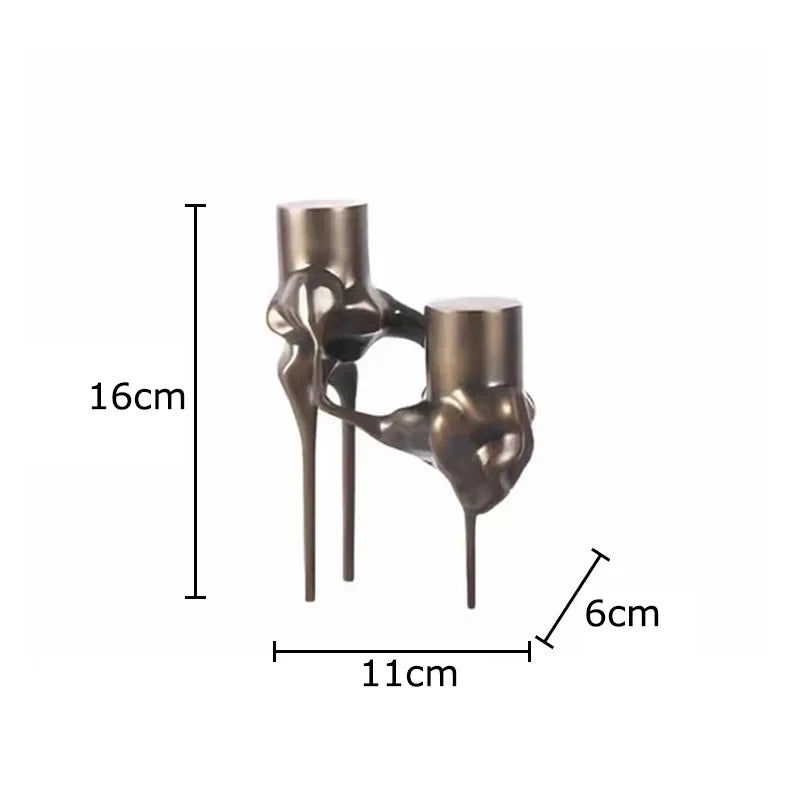 Afralia™ Tree Root Candle Holders: Modern, Romantic Desk Decoration & Wax Melt Burner
