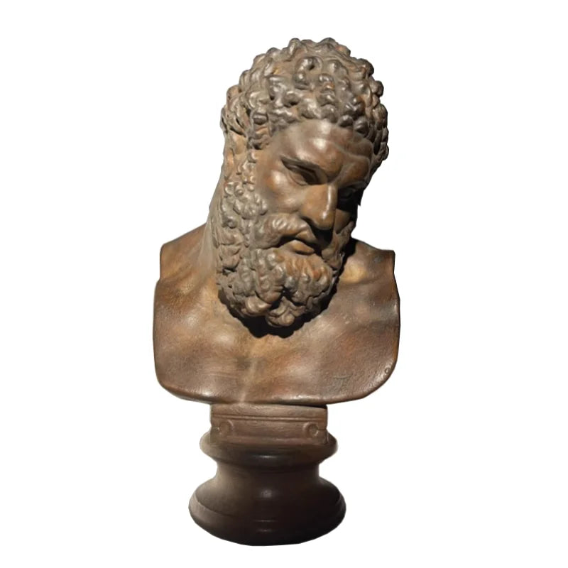 Afralia™ Art Sculpture Hercules Abstract Character Figurine Home Decor Ornament