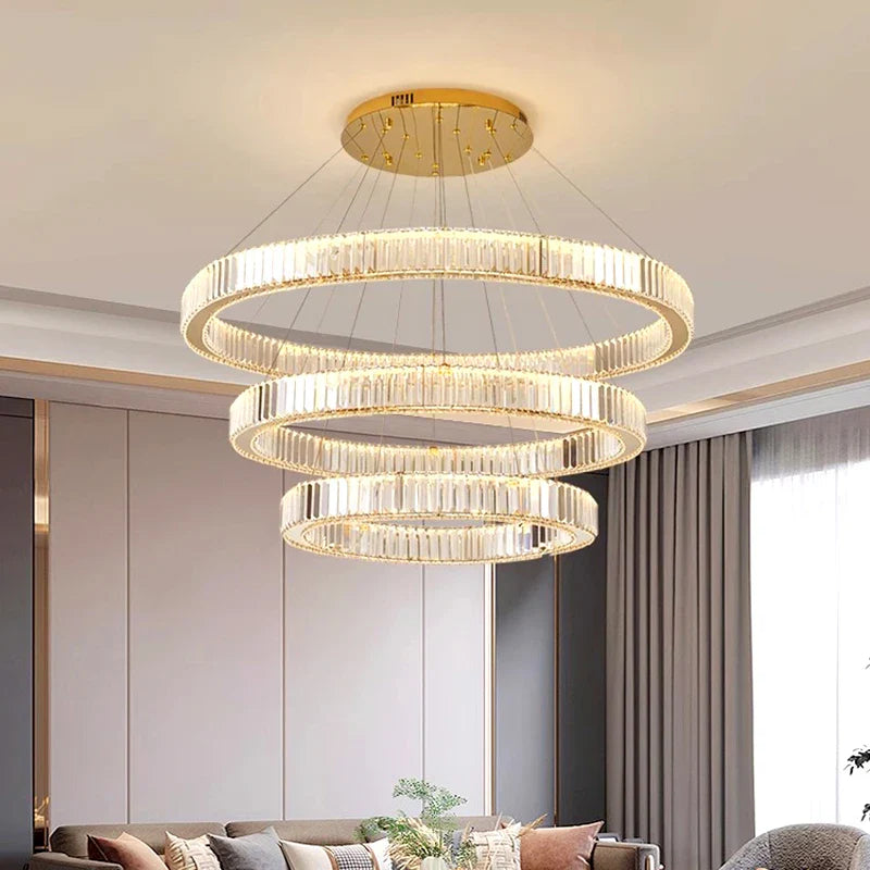 Afralia™ Modern LED Chandeliers for Living Room Indoor Lighting Fixture