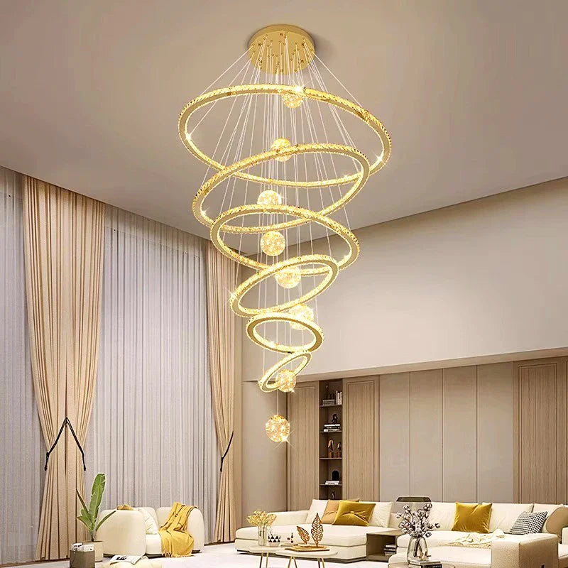 Afralia™ Modern Indoor Pendant Light Chandelier for Dining Room and Living Room