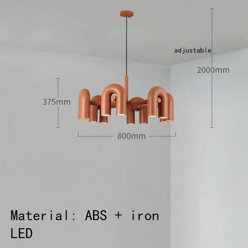 Afralia™ Modern LED Chandelier for Living & Dining Room.