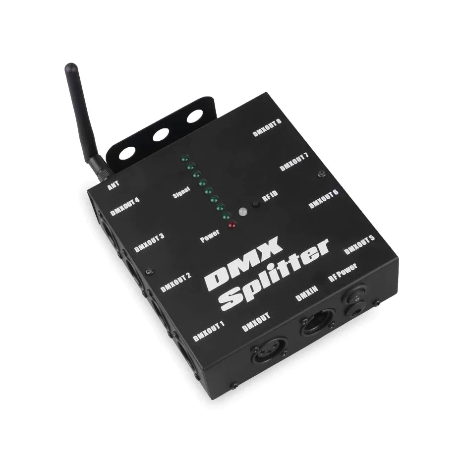 Afralia™ Wireless DMX 512 Splitter Amplifier & Transceiver for DJ Stage Lights