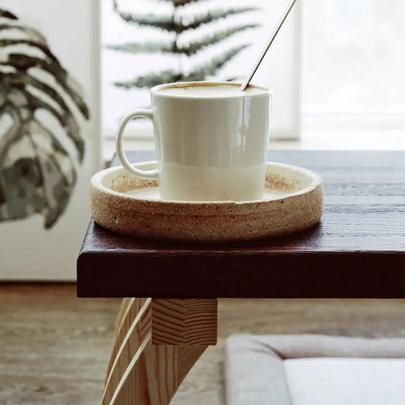 Afralia™ Solid Wood Tatami Small Tea Table - Folding Japanese Style Balcony Coffee Table