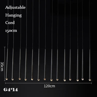 Afralia™ Retro Copper Gold Chandelier Pendant Light for Living Room Dining Bar