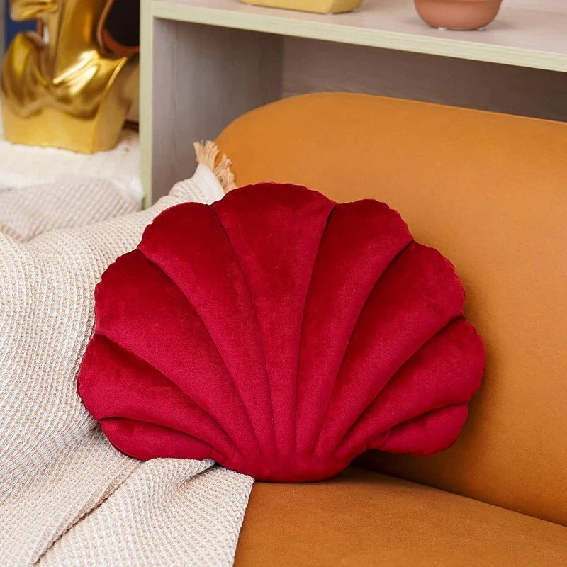 Afralia™ Seashell 3D Decorative Pillow - Ocean Series Cushion for Bedroom and Living Room