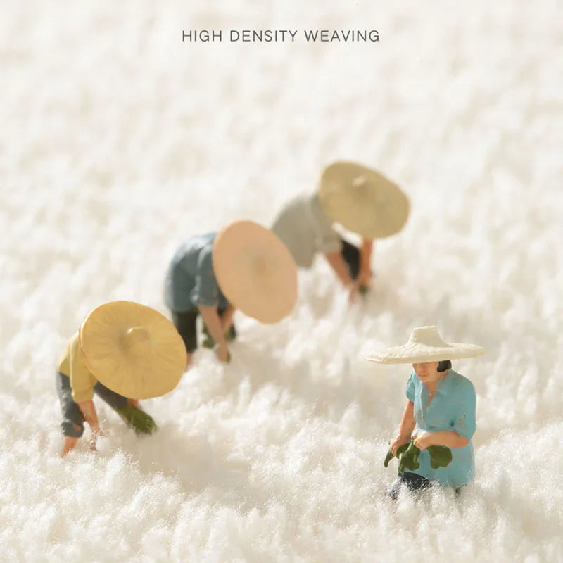 Afralia™ Cozy Faux Lamb Wool Bedside Rug for Bedroom Decor Anti-Slip Soft Living Room Carpet