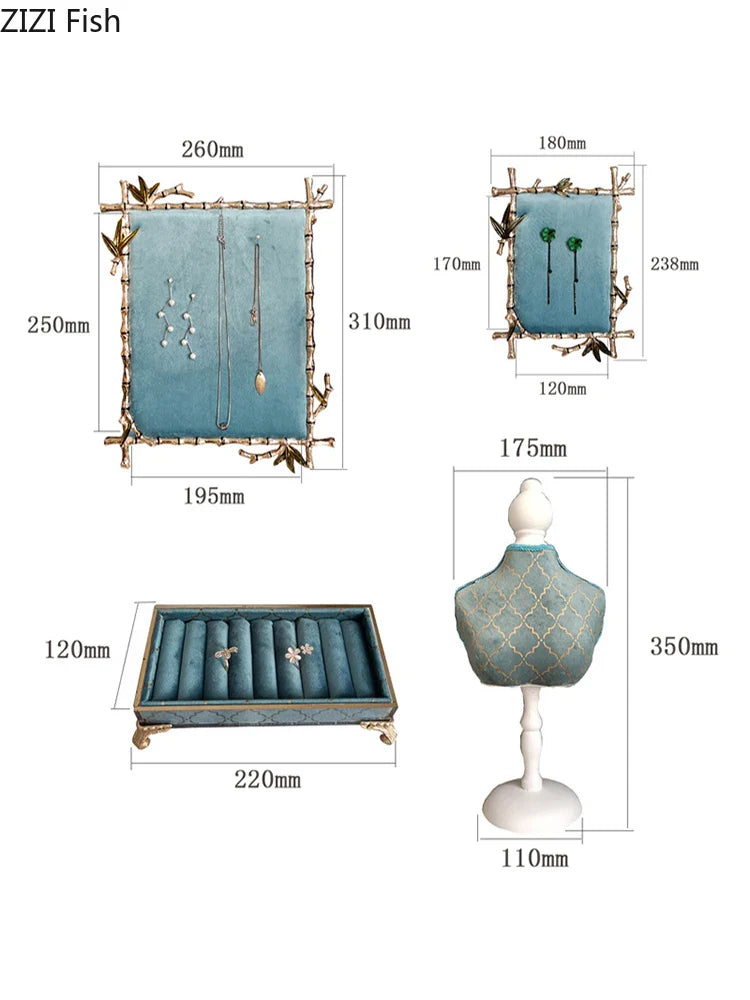 Afralia™ Jewelry Display Shelf: Stylish Desktop Ornaments and Storage Rack