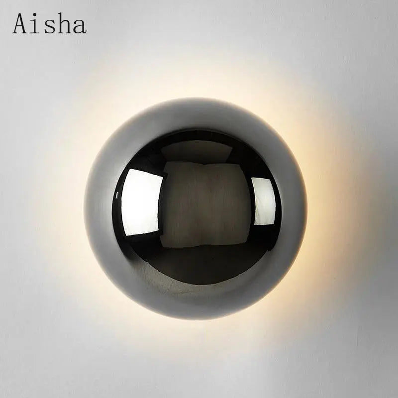 Afralia™ LED Scandinavian Sconce Wall Lamp for Modern Medieval Interior Decor