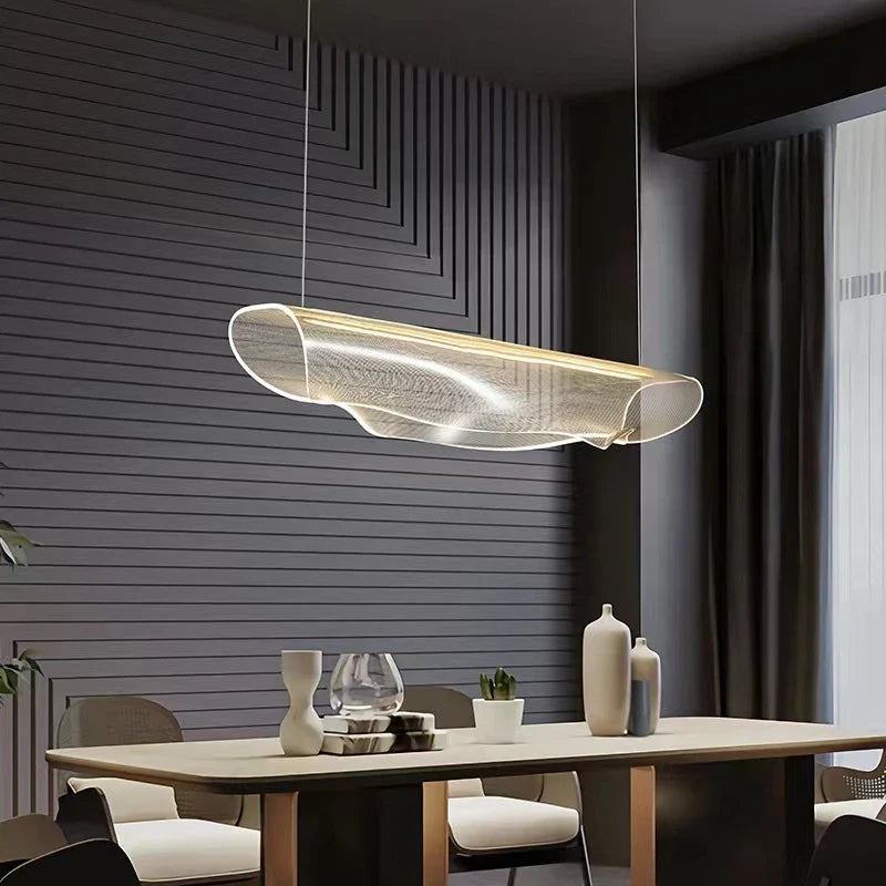 Afralia™ Nordic Acrylic Pendant Lamp: Modern LED Dining Room Lighting for Bar & Restaurant