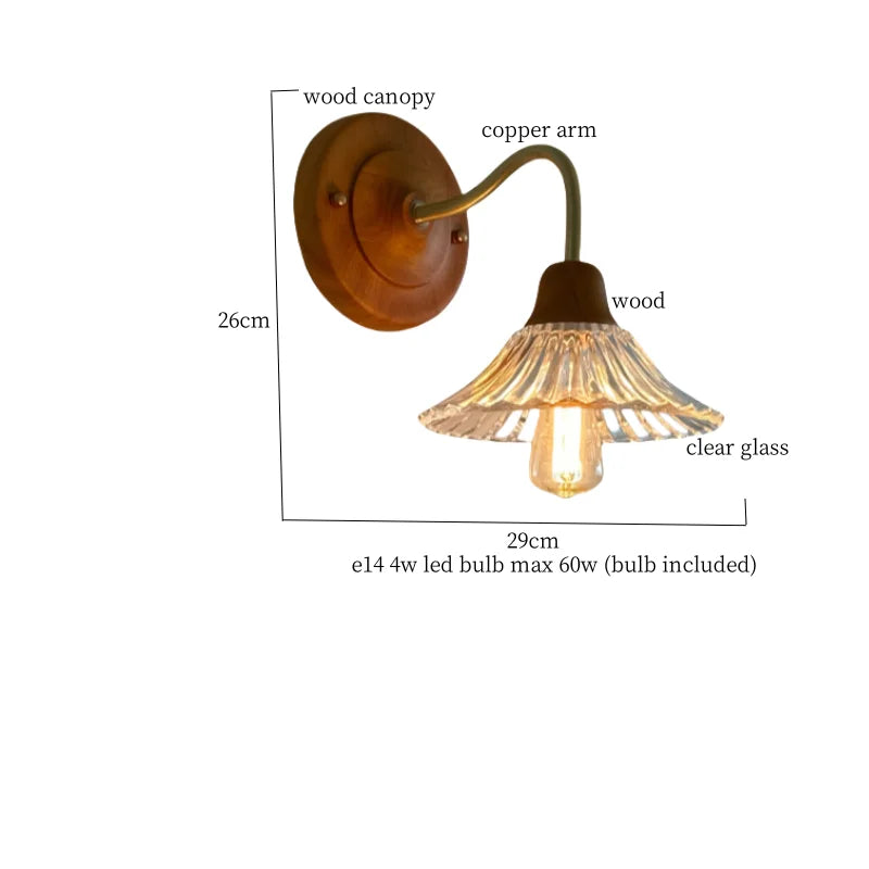 Afralia™ White Ceramic LED Wall Lamp | Japanese Vintage Copper Design