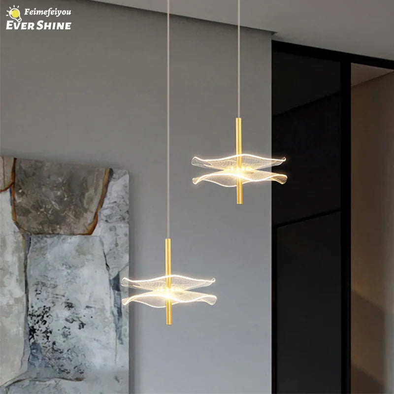 Afralia™ LED Pendant Lamp - Nordic Style Indoor Lighting Fixture for Home Decor